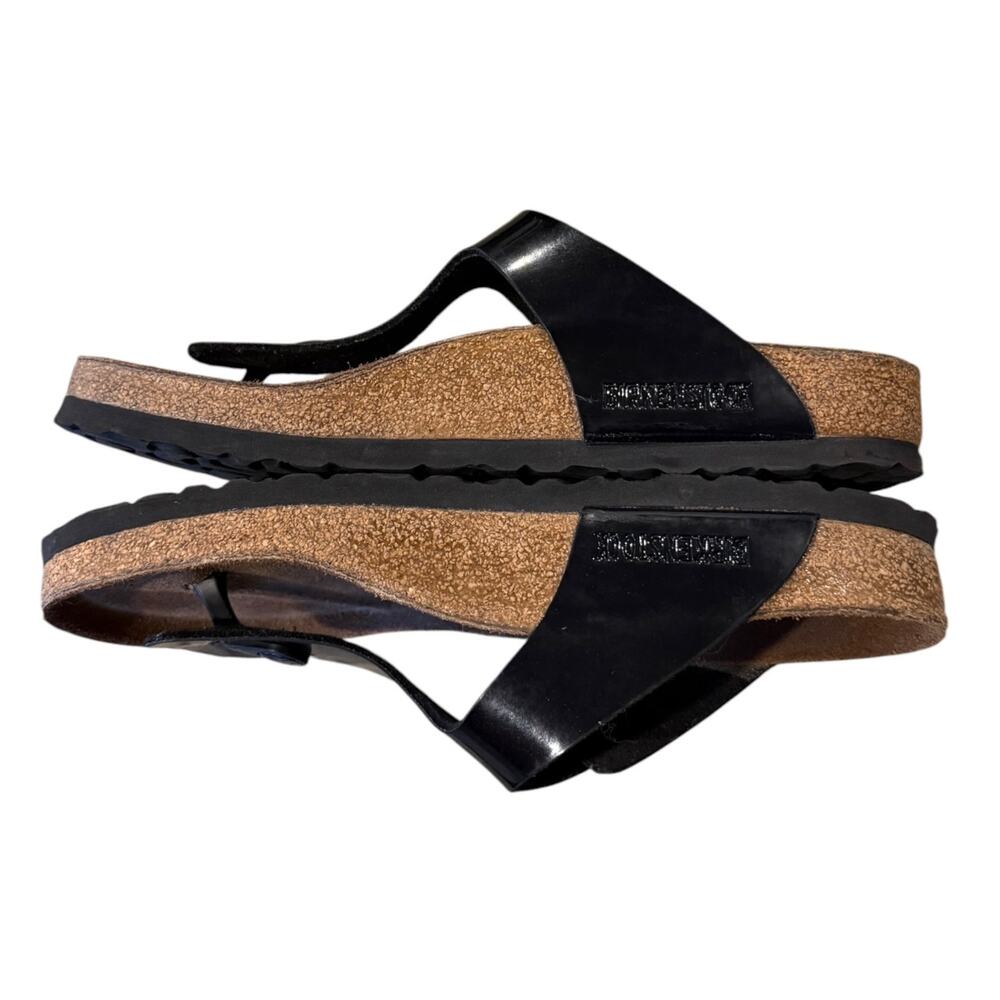 Birkenstock Gizeh Black Thong Sandal Ladies 8 Beach Summer Casual - Picture 6 of 8